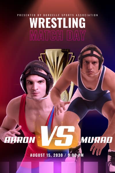 Gregory Gogonas Wrestling poster